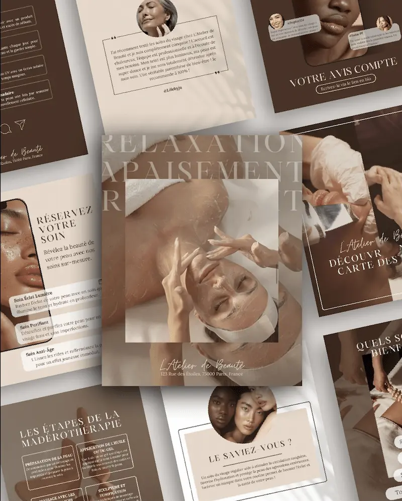 Branding sur mesure vs template Canva